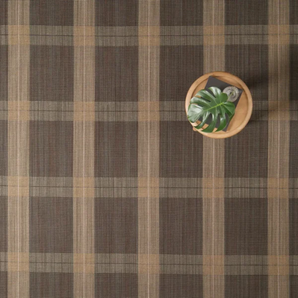 Contessa Grid Licorice, Tan EERUG1001359 | 30% OFF