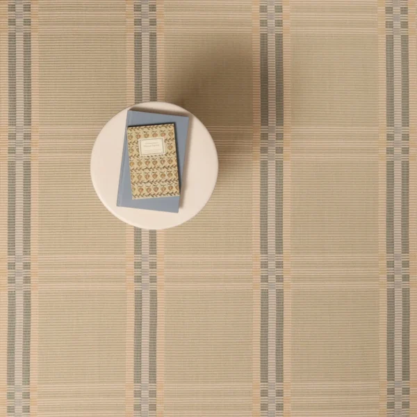 Huck Grid Light Celadon, Viridian EERUG1001314 | 30% OFF