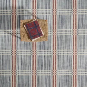 Huck Grid Red, White, Blue EERUG1000881 | 60% OFF