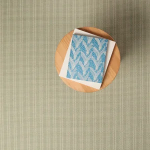 India Stripe Celadon EERUG1001494 | 30% OFF