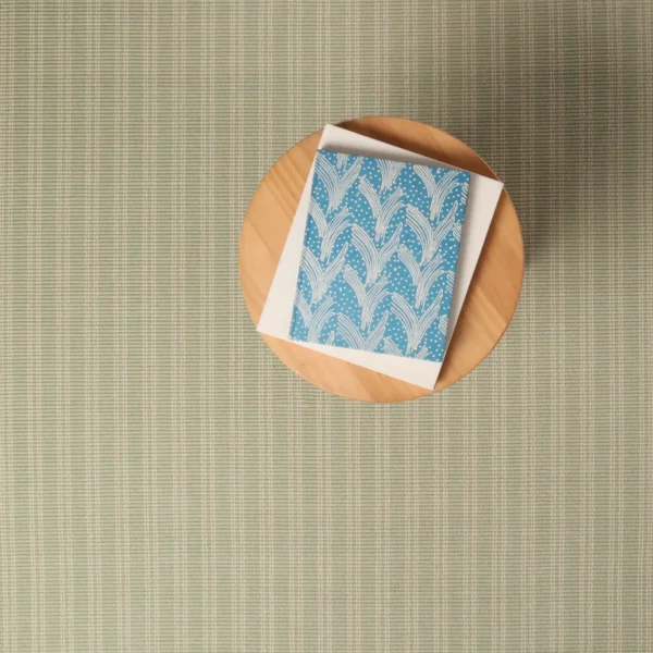 India Stripe Celadon EERUG1001494 | 30% OFF