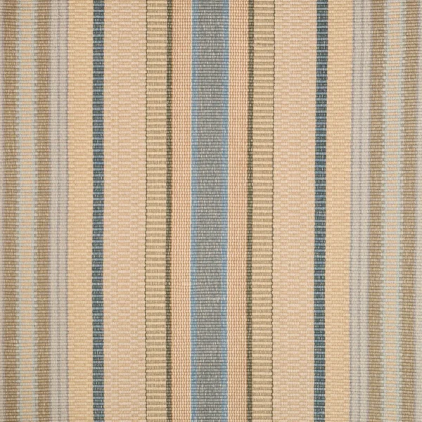 Alma Stripe Blue, Natural EERUG1001473 | 30% OFF
