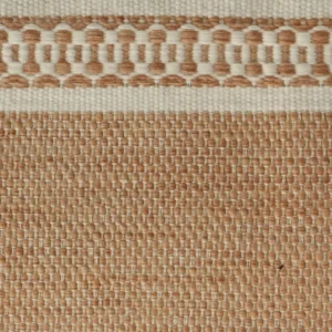 Pebble Weave with Circles Header