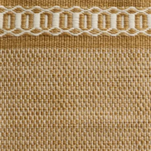 Pebble Weave with Circles Header