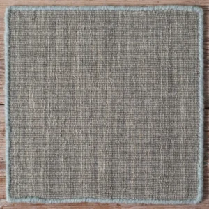 Strie Flatweave With Contrast Whipstitch