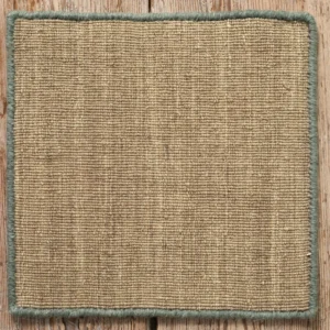 Strie Flatweave With Contrast Whipstitch