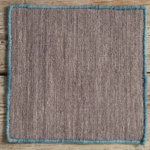 Strie Flatweave With Contrast Whipstitch