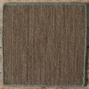 Strie Flatweave With Contrast Whipstitch