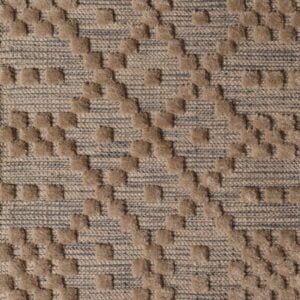 Circles Connecting In Cut Pile