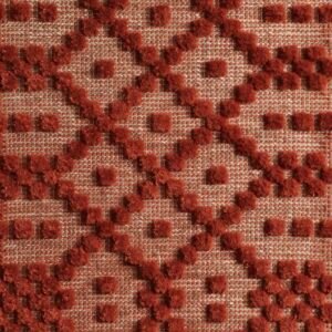 Circles Connecting In Cut Pile
