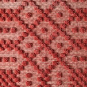 Circles Connecting In Cut Pile