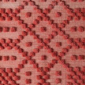Circles Connecting In Cut Pile