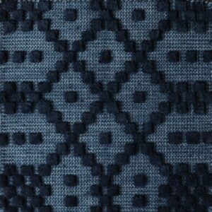 Circles Connecting In Cut Pile