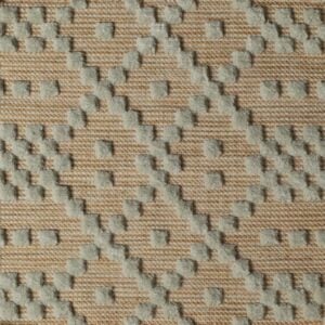 Circles Connecting In Cut Pile