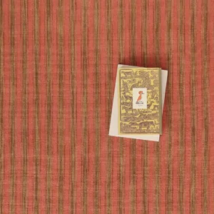 Cottage Stripe Flatweave Brick, Gold EERUG1000203 | 60% OFF