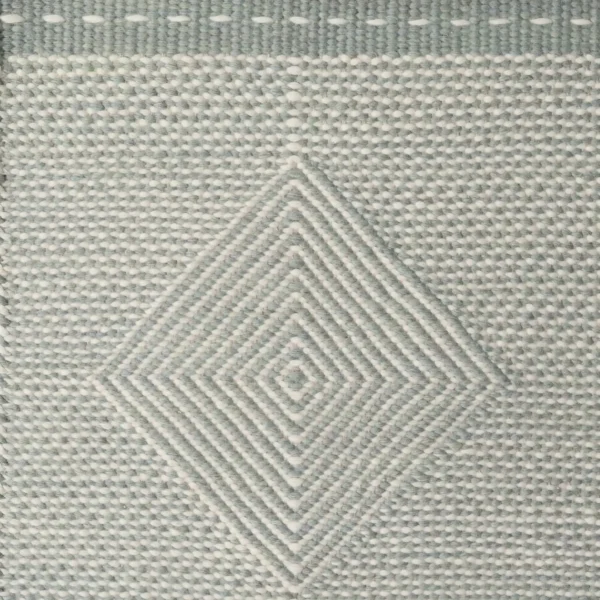 Sale Rug Collection | Large Diamond Light Blue Melange