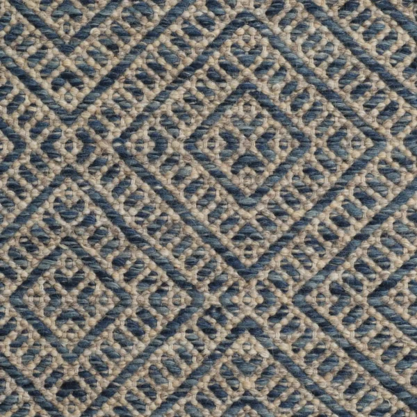 Sale Rug Collection | Somerville Trellis Denim Natural