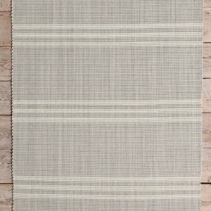 Huck Horizontal Stripe Periwinkle EERUG1000730 | 80% OFF