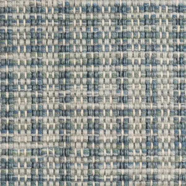 Basket Weave Arctic Blue EERUG1001272 | 30% OFF