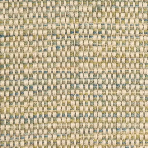 Basket Weave Spring Green, Turquoise EERUG1001621