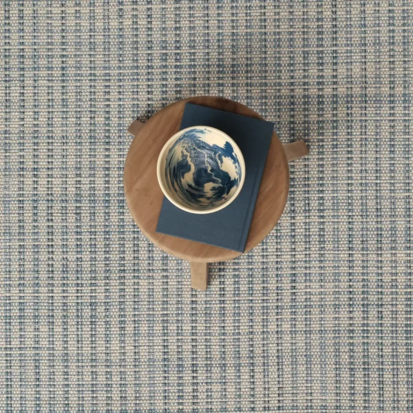 Basket Weave Arctic Blue EERUG1001272 | 30% OFF