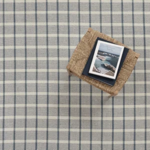 Hankie Plaid Indigo Series, Blue EERUG1000803