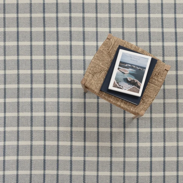 Hankie Plaid Indigo Series, Blue EERUG1000803