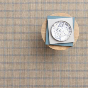 Hankie Plaid Silver Undyed Fleece EERUG1001237