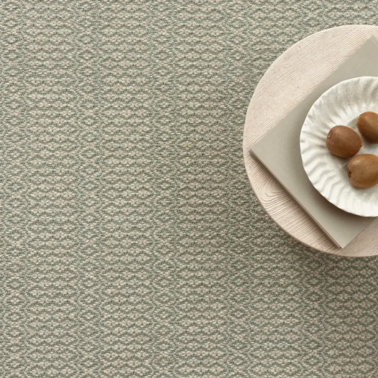 Teff Lace Celadon, Silver Quick Ship JG Styled 3