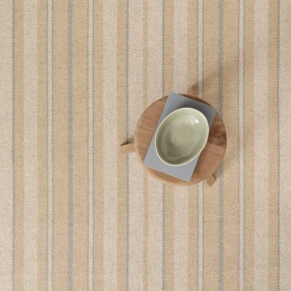 Linen Twill Aspen Stripe  EERUG1001535 | 40% OFF