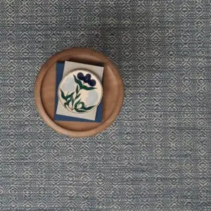 Overshot Navy Strie EERUG1001253 | 30% OFF