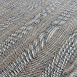 Twill Basket Stripe Navy, Grey Blue Strie EERUG1001427-3