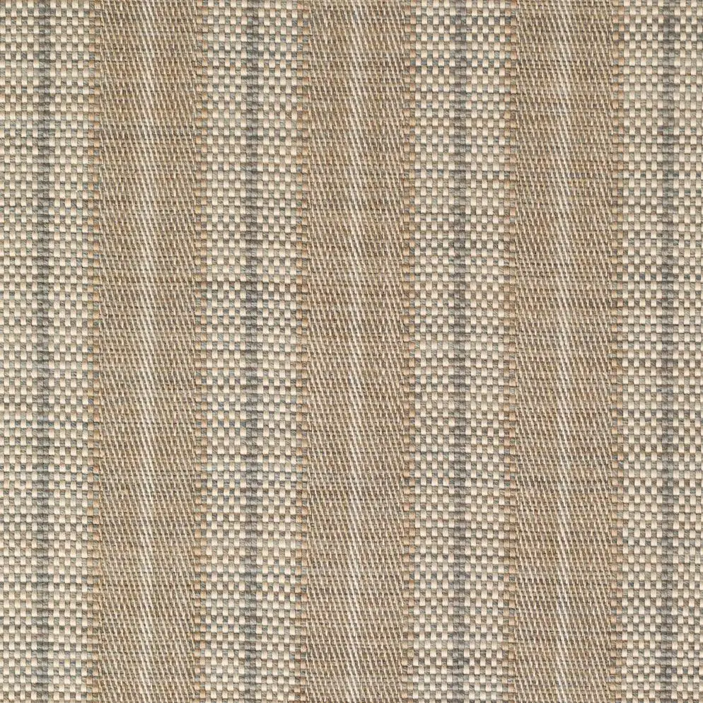 Twill Basket Stripe Platinum, Grey Blue, Brown EERUG1001984
