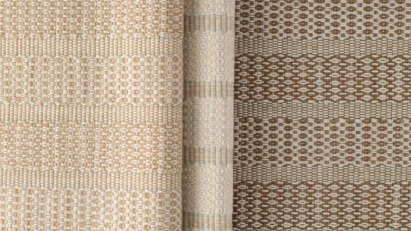 Modified Indie Stripe Sky Blue, Brown EERUG1001285 | 30% OFF
