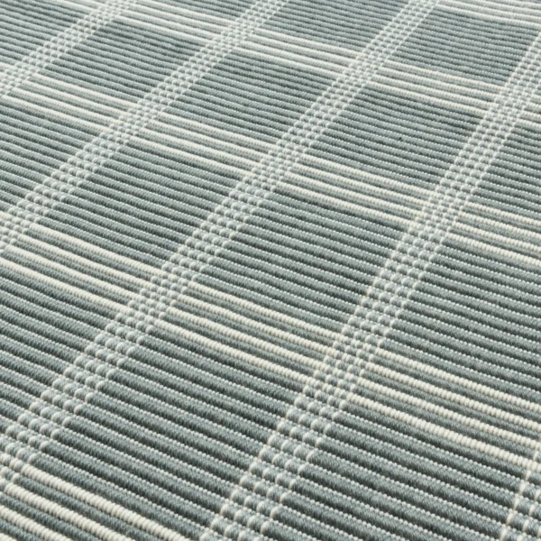 Gardin Grid Blue, Cream EERUG1001327-3
