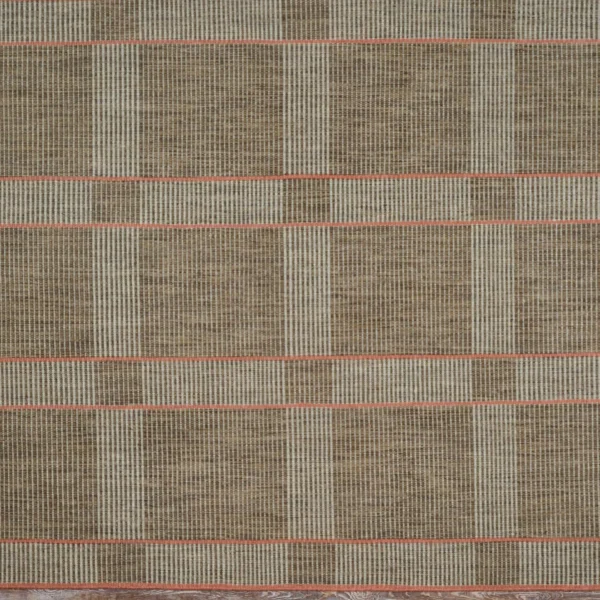 Aklear Plaid Brown Grey Strie  EERUG1001051 | 40% OFF