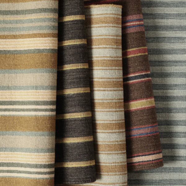 Sale Rug Collection | Cottage Stripe Flatweave Lichen & Meadow