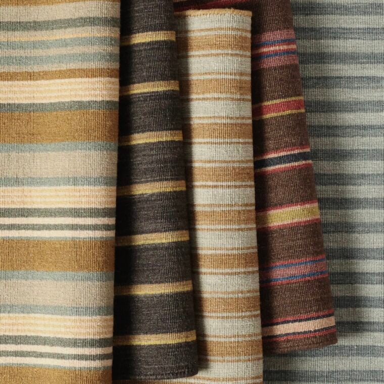 ECloth Flatweave Stripes - Summer, Space Dyed, Shaman, Cottage, Todd 9