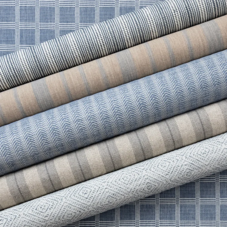 QS-Styled-Blue-Rag-Rug-Linen-Twill-Stripe-Somerville-Trellis-Gardin-Grid-Arches-Seville-Stripe-2