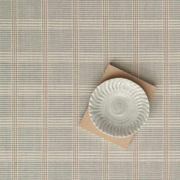 Gardin Grid Argosy Blue, Cream EERUG1001498-2