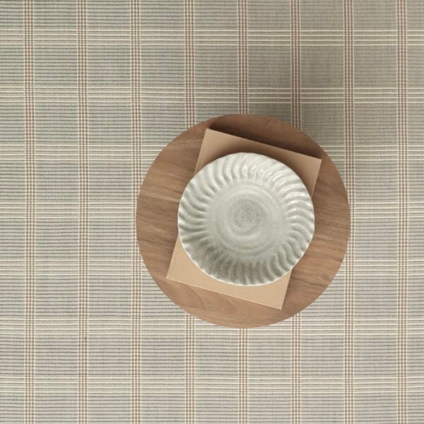 Gardin Grid Argosy Blue, Cream EERUG1001498-2