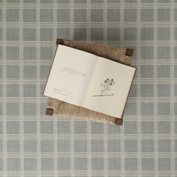 Sale Rug Collection | Belden Gardin Grid Blue Cream