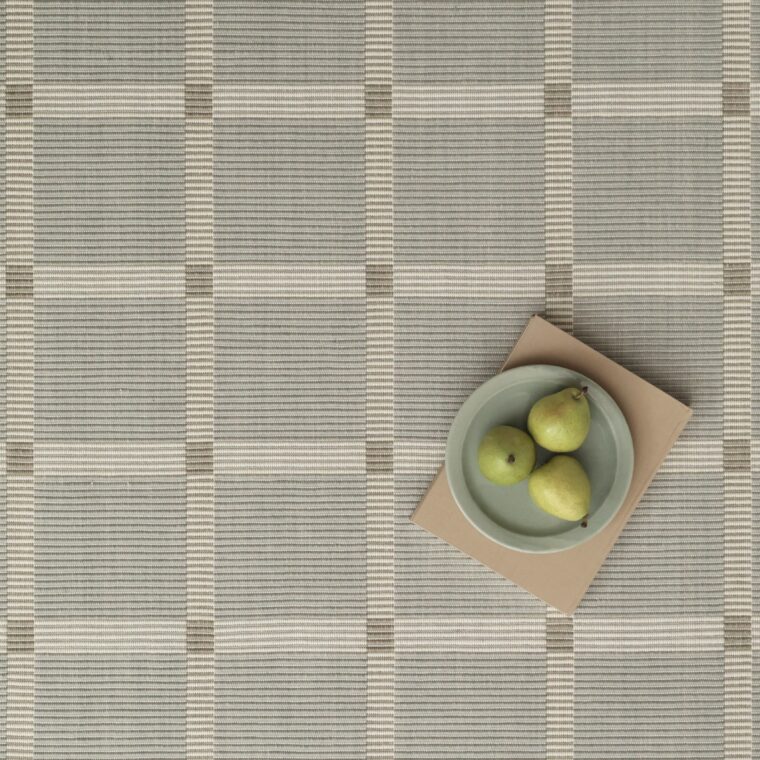 Belden Medium Grid Argosy Blue, Grey, Cream Styled 16