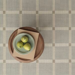 Medium Grid Argosy Blue, Grey, Cream EERUG1001150