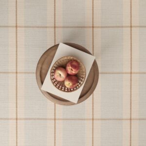 Sale Rug Collection | Cotton Ross Plaid Blue Cream