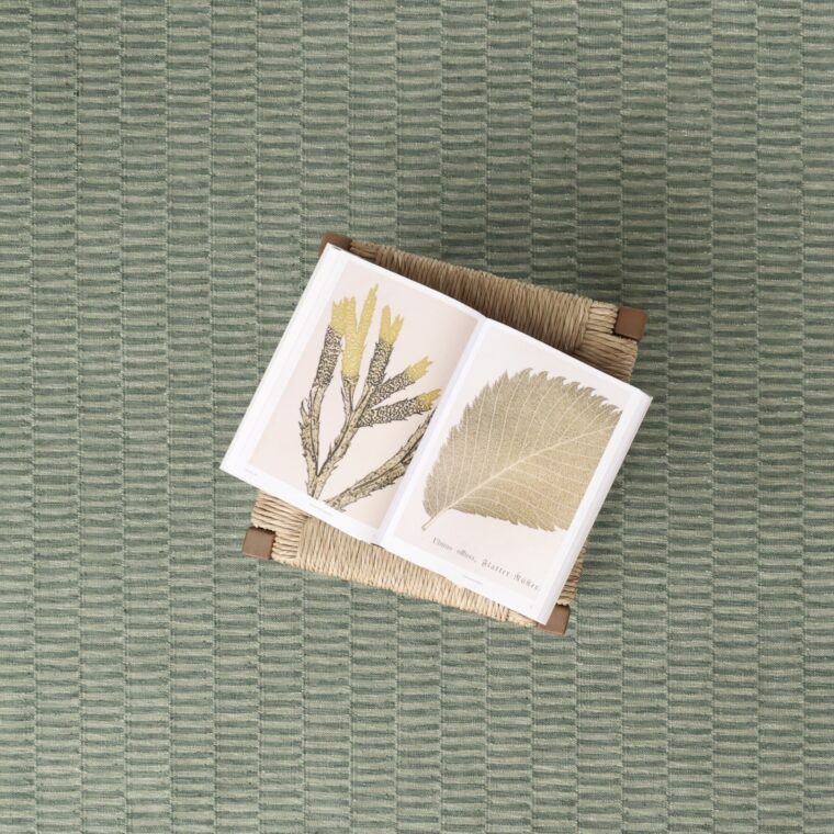 ECloth Dhurrie Post Celadon & Dark Forest Styled 8