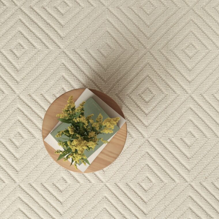 ECloth Extra Large Diamond, Loop – Cream Styled 12