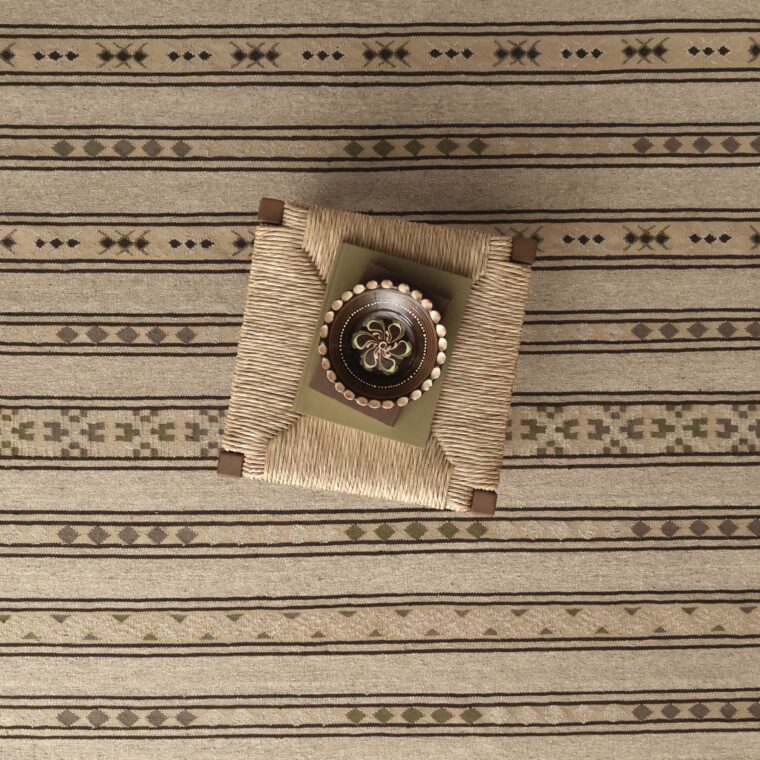 ECloth Mesa Stripe Dark Natural Styled 9