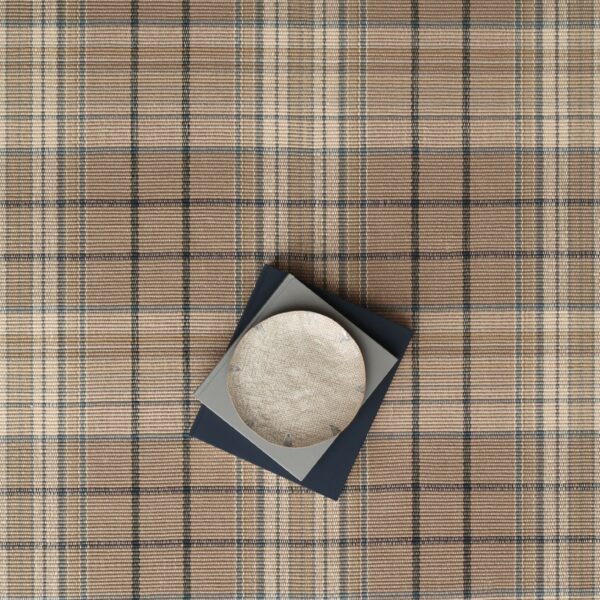 Laredo Plaid Taupe Harbor Blue  EERUG1000933
