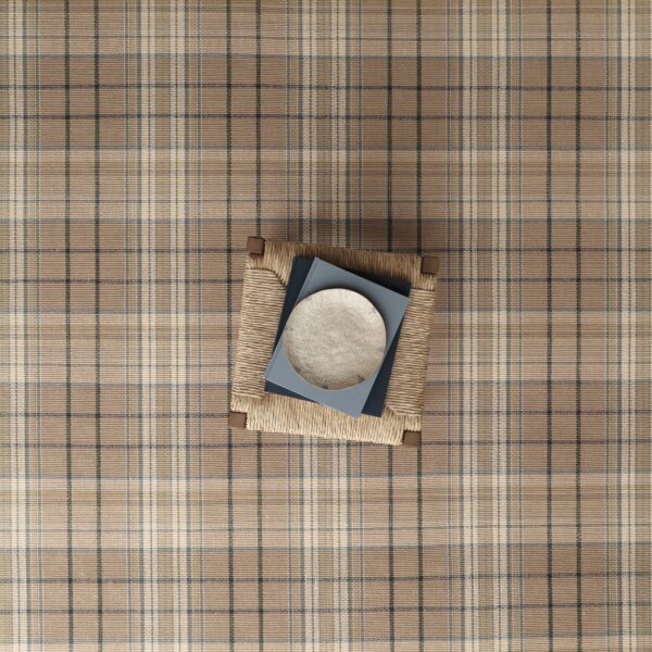 Laredo Plaid Taupe Harbor Blue  EERUG1000933